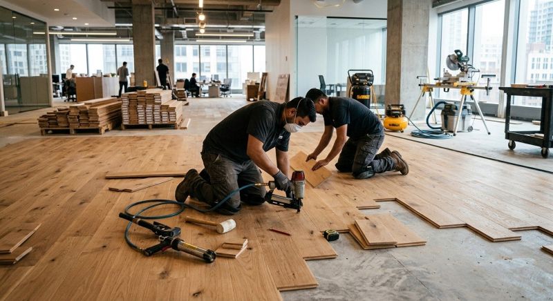 Commercial Hardwood Service in Round Hill, VA
