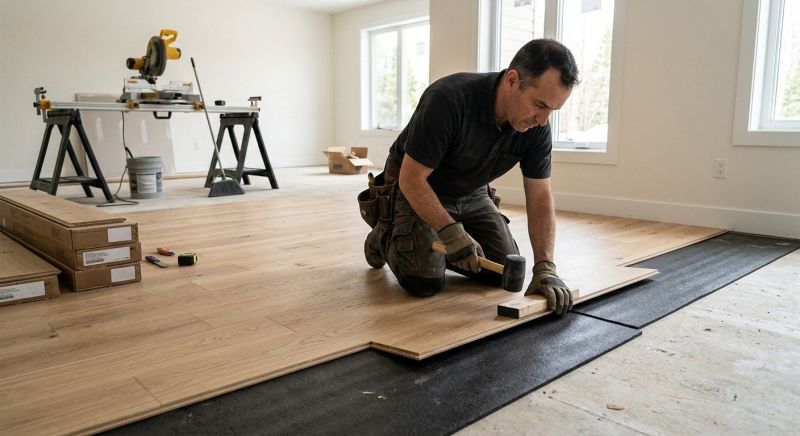 Engineered Wood Installation in Herndon, VA