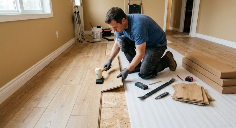 Laminate Floor Installation in Leesburg, VA