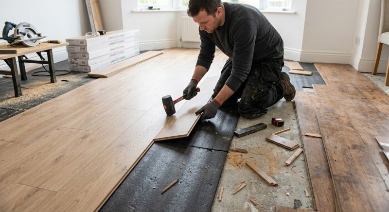 Laminate Floor Installation in Middleburg, VA