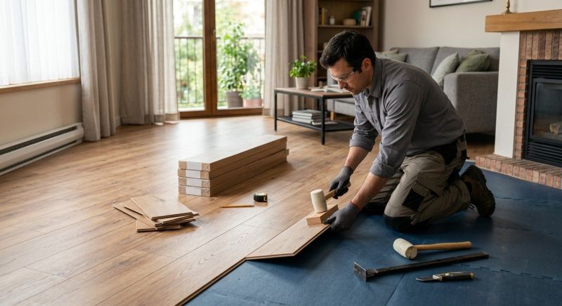 Laminate Floor Installation in Potomac, MD