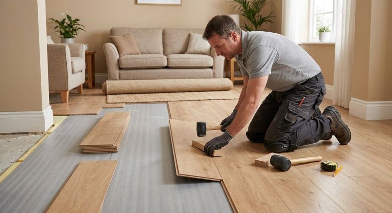 Laminate Floor Installation in Rockville, MD