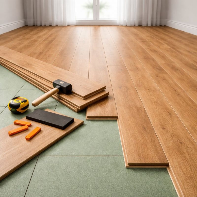 Laminate Floor Remodeling in Herndon, VA