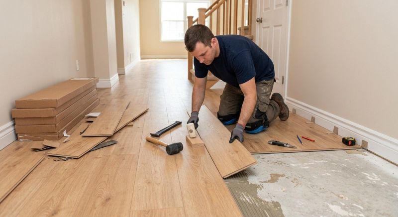 Laminate Floor Replacement in Herndon, VA