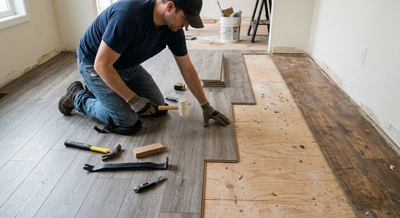 Laminate Floor Replacement in Sterling, VA