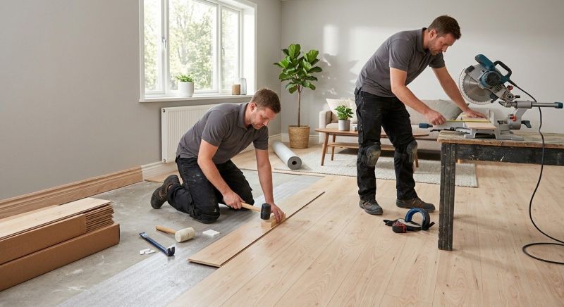 Laminate Wood Installation in Herndon, VA