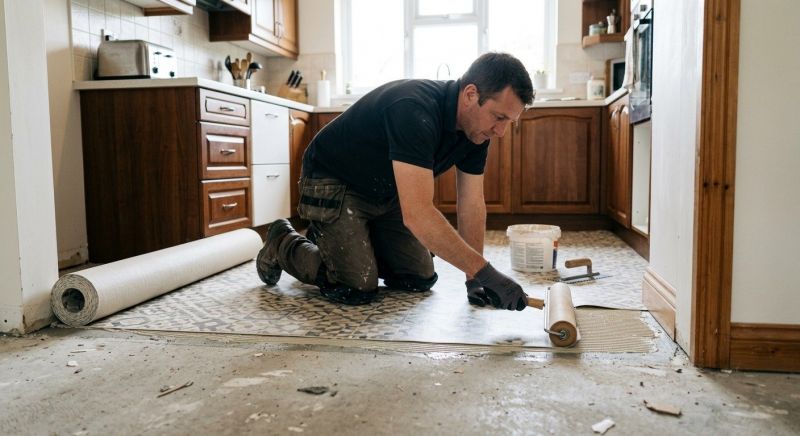Linoleum Floor Installation in Montgomery County, MD