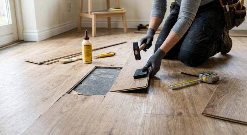 Linoleum Floor Installation in Takoma Park, MD