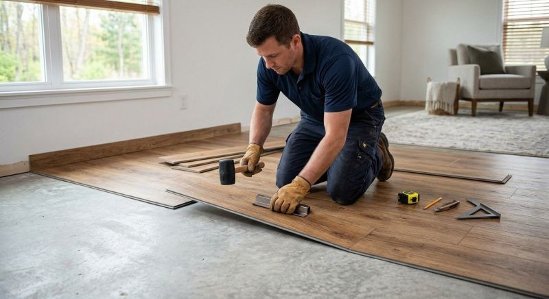 Luxury Vinyl Tile Installation in Gainesville, VA