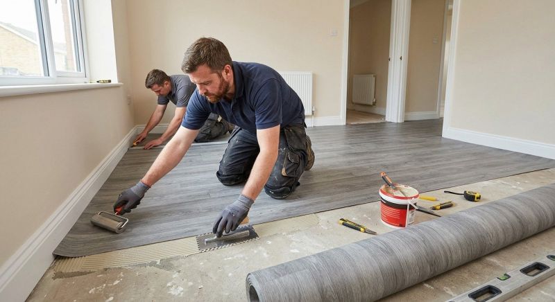 Sheet Flooring Installation in Springfield, VA