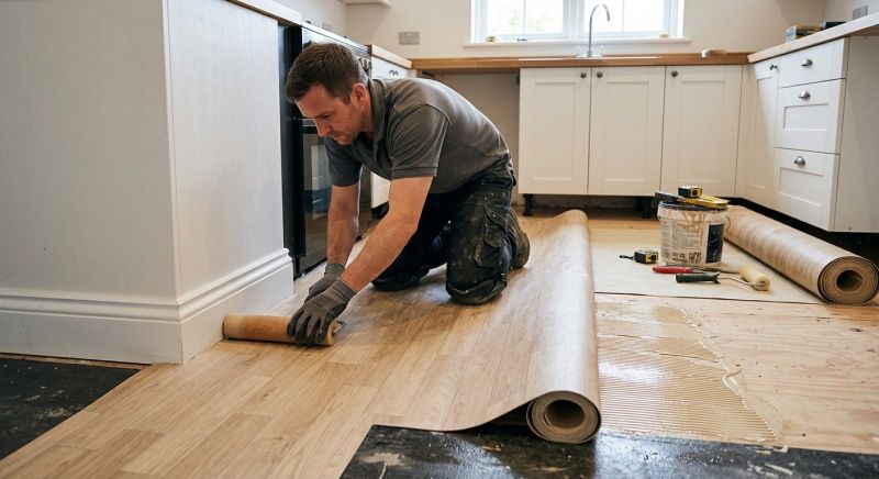 Sheet Linoleum Installation in Cabin John, MD