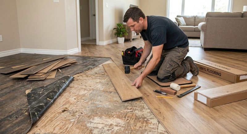 Vinyl Flooring Installation in Nokesville, VA