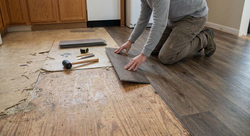 Vinyl Flooring Installation in Takoma Park, MD